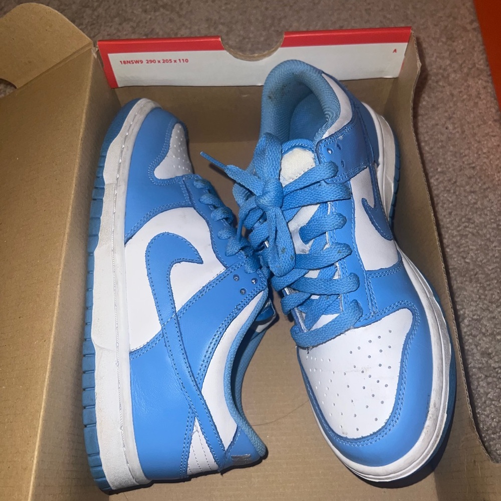University Blue Dunks